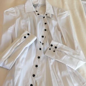 Bebe White button shirt